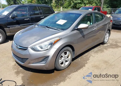 2015 Hyundai Elantra Se из США, поврежденный, VIN 5NPDH4AE0FH574847